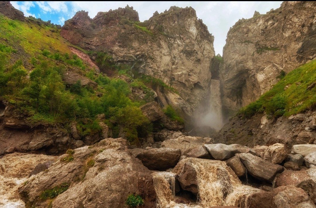 Водопад Султан Кабардино Балкария