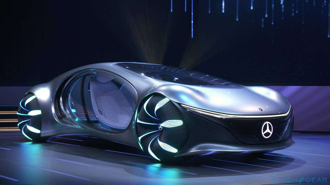 Самая красивая машина по мнению экспертов 2021.Mercedes-Benz Vision AVTR.